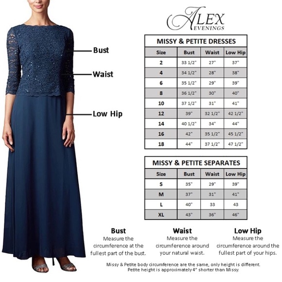 NEW Alex Evenings Sequin Lace Sheath Dress Size 16 - Picture 9 of 9